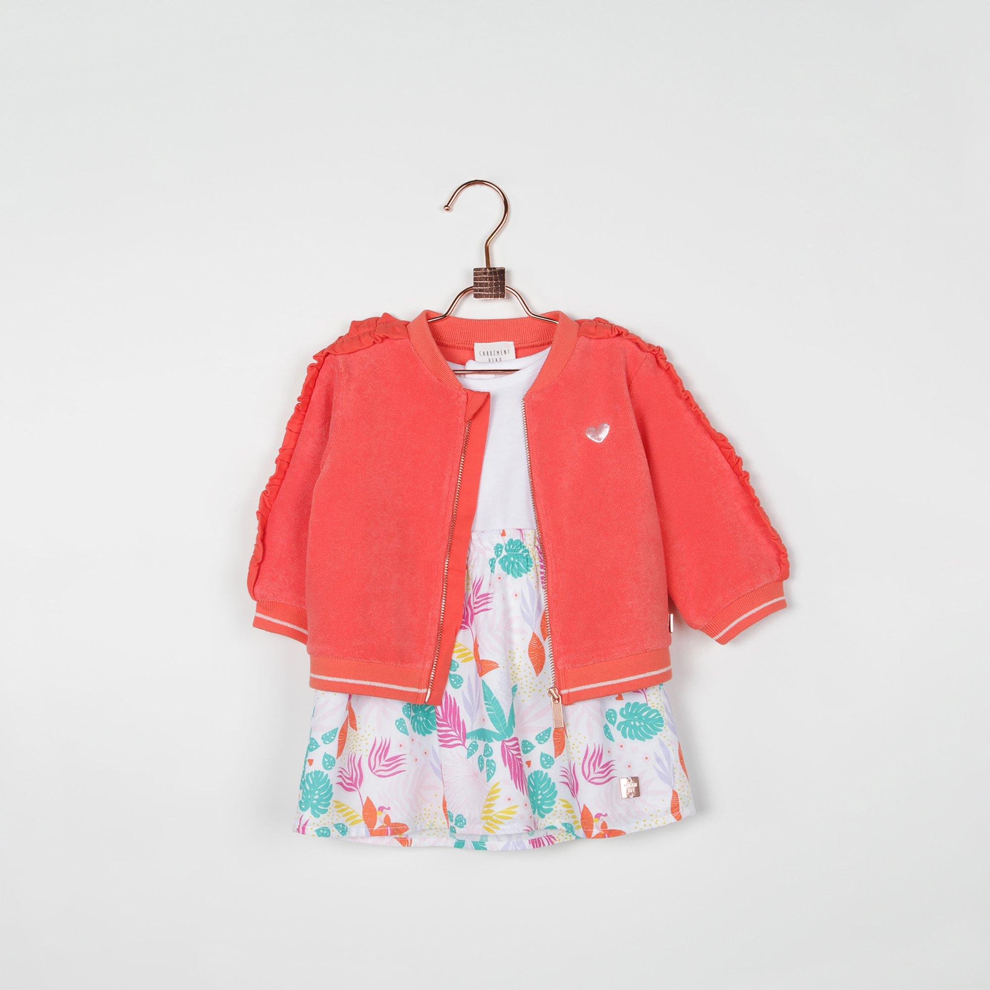 White - Carrement Beau - Kids' A-Line Dress - 2