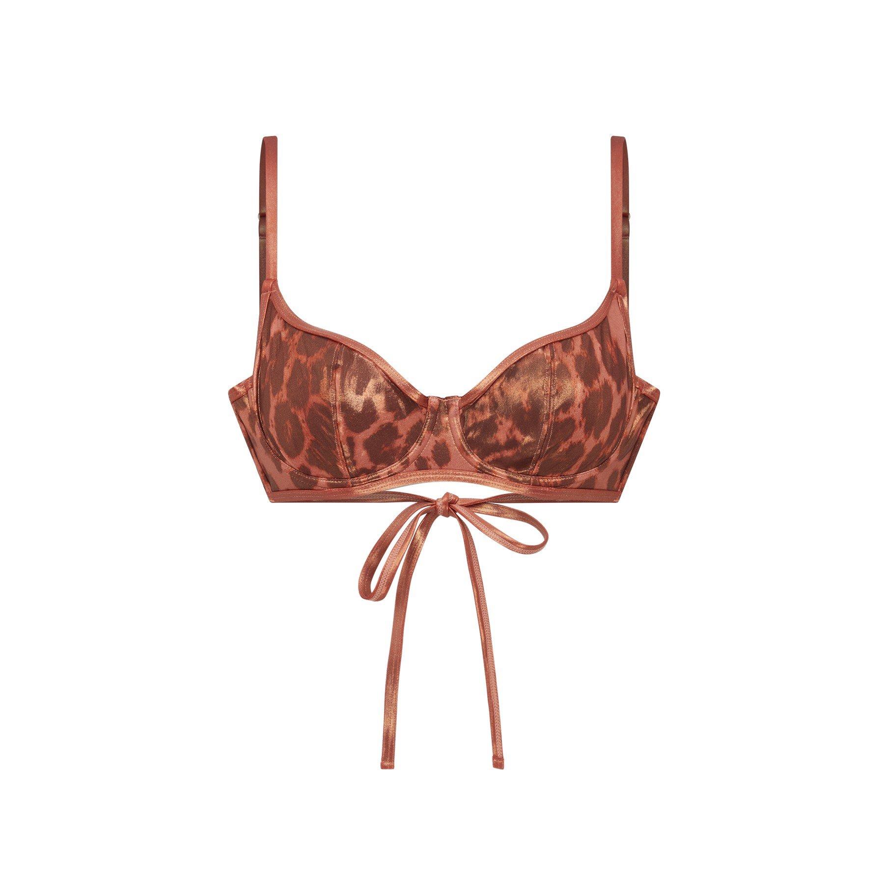 Black/Leo - Agent Provocateur - CAYLA Underwire bikini top - 6