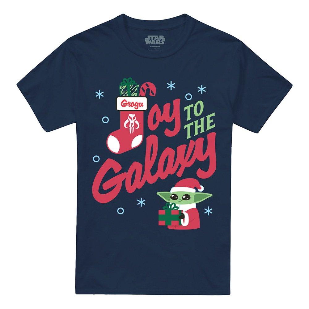 Navy - The Mandalorian - The Mandalorian Grogu Christmas Joy To The Galaxy - 4