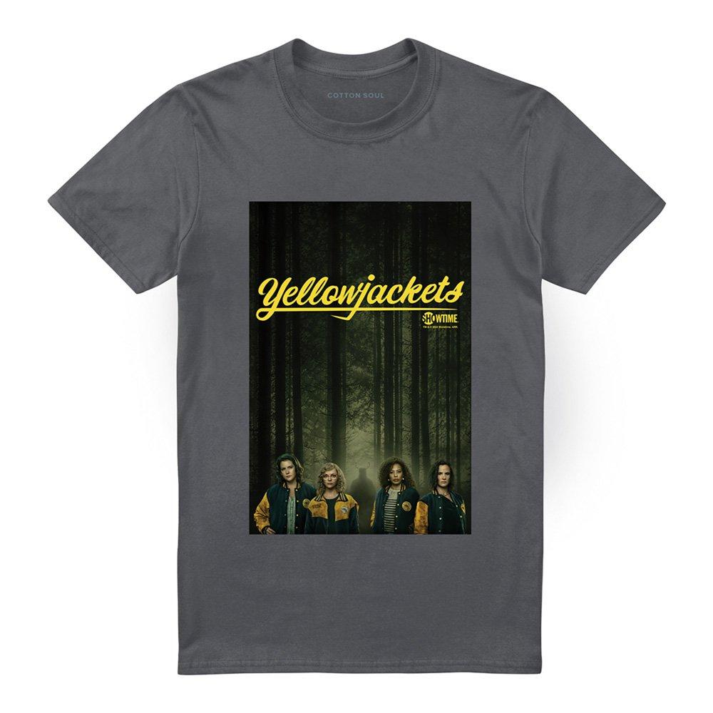 Grey - Other - Yellowjackets Character Poster T Shirt Charcoal - 4