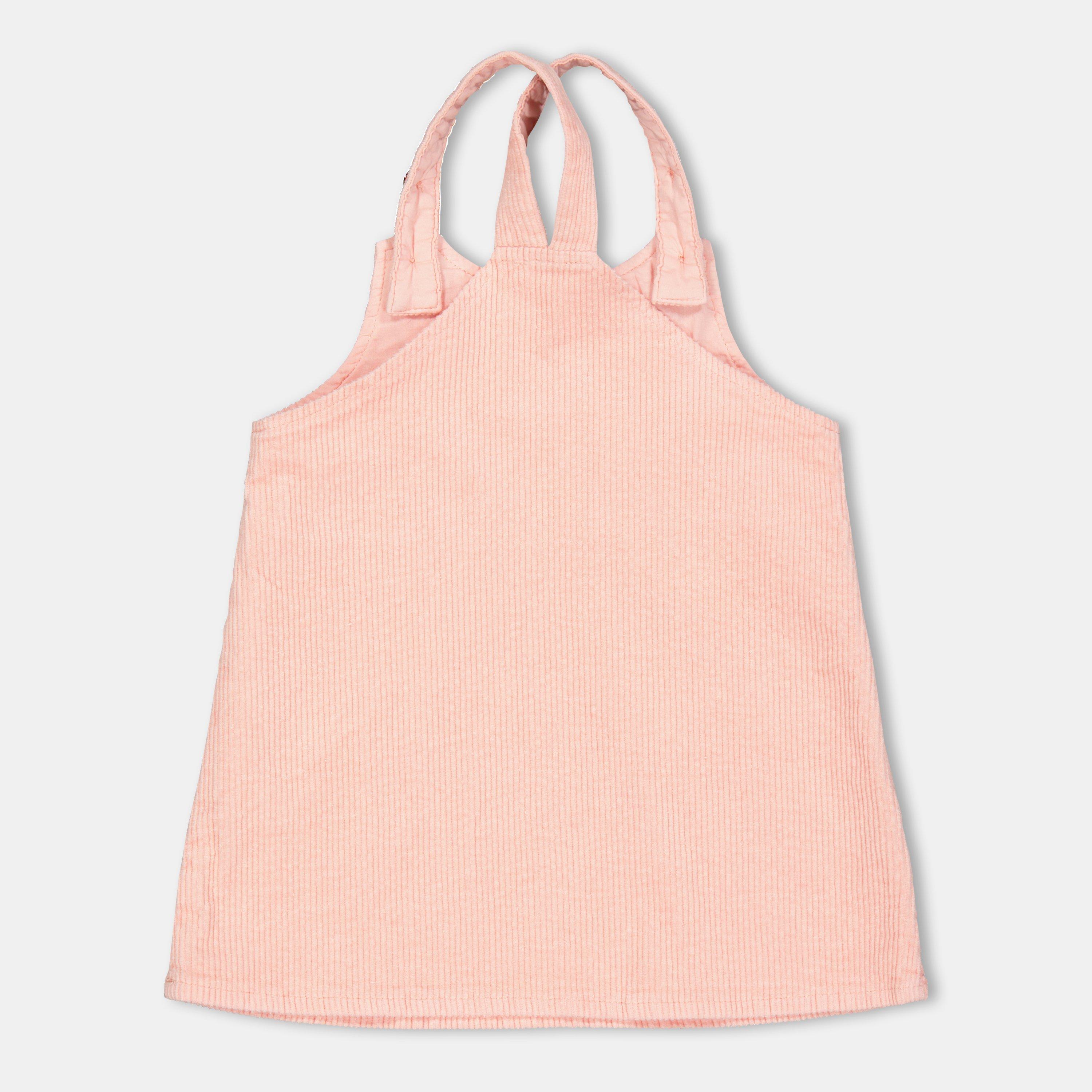 Pale Pink - Carrement Beau - Kids' A-Line Dress - 1