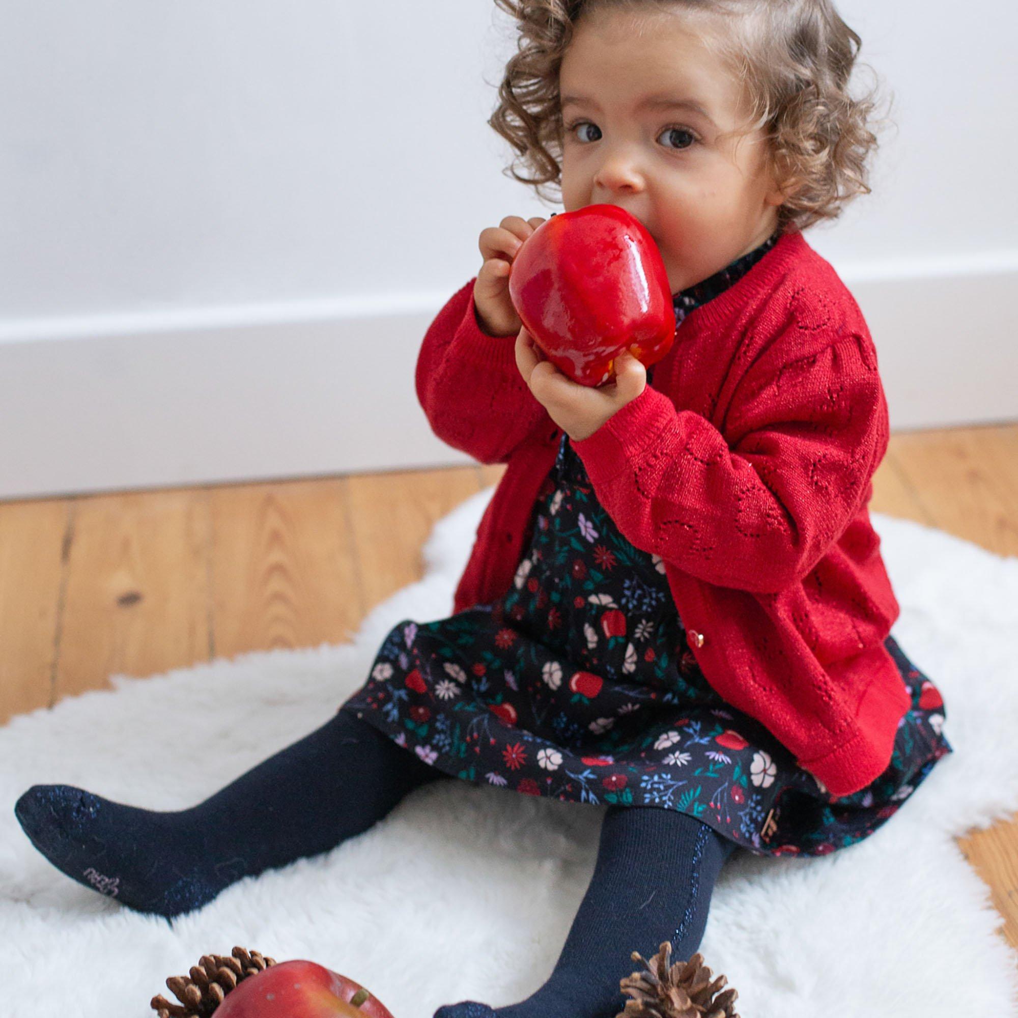 Navy - Carrement Beau - Kids' A-Line Dress - 5