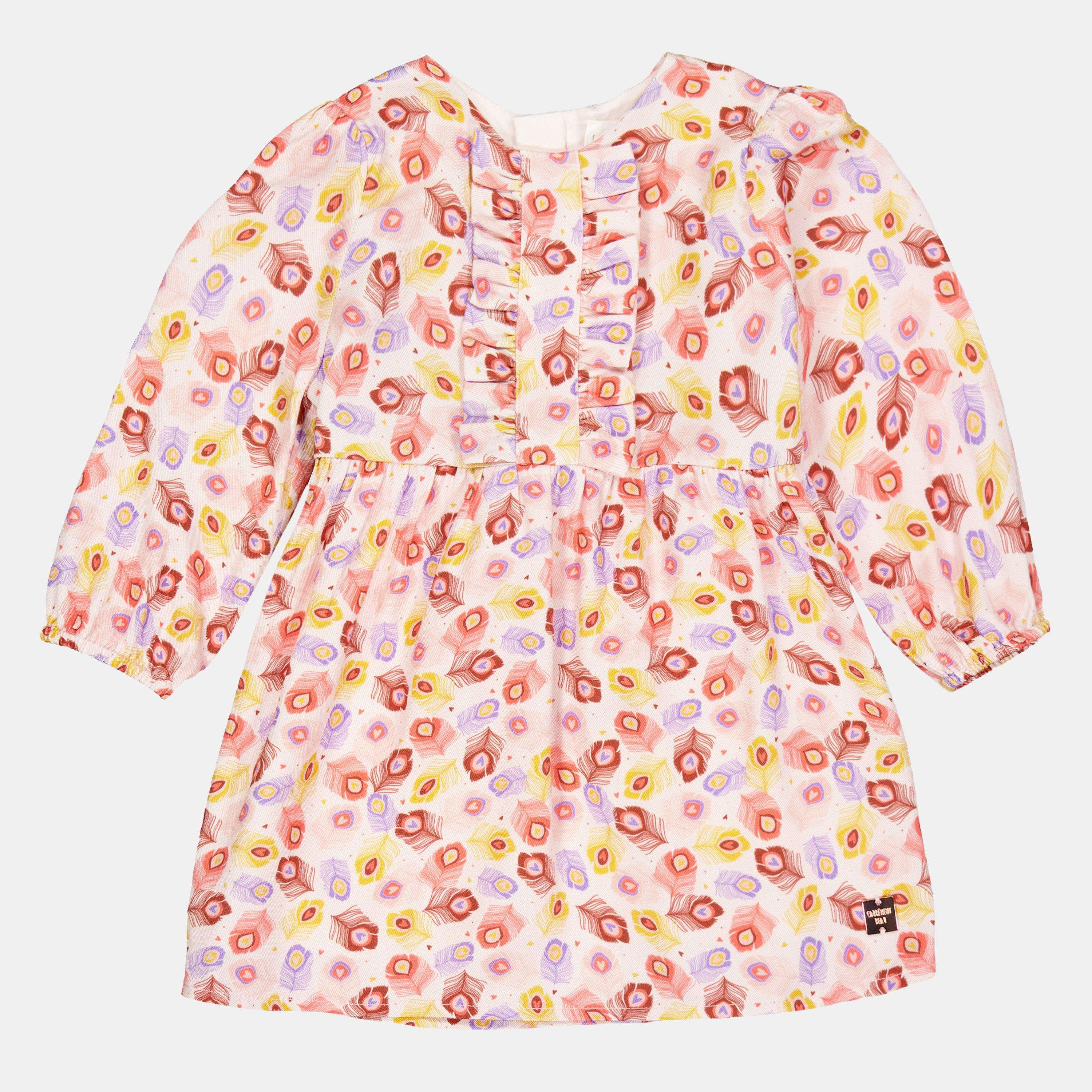 Carrement Beau  Newborn Kids' A-Line Dress - Apricot - 12M