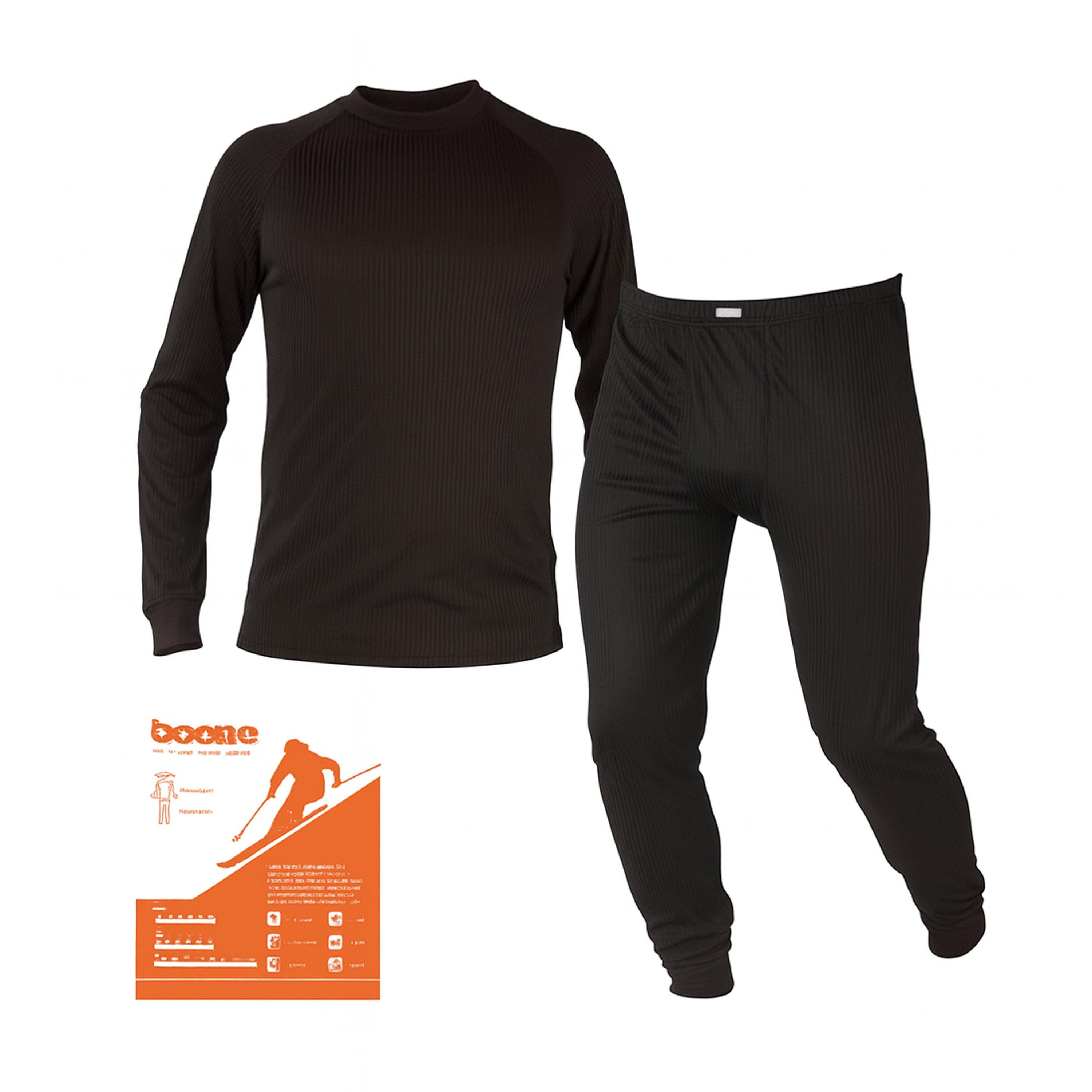 Black - Pantz - Junior Baselayer Sets - 1