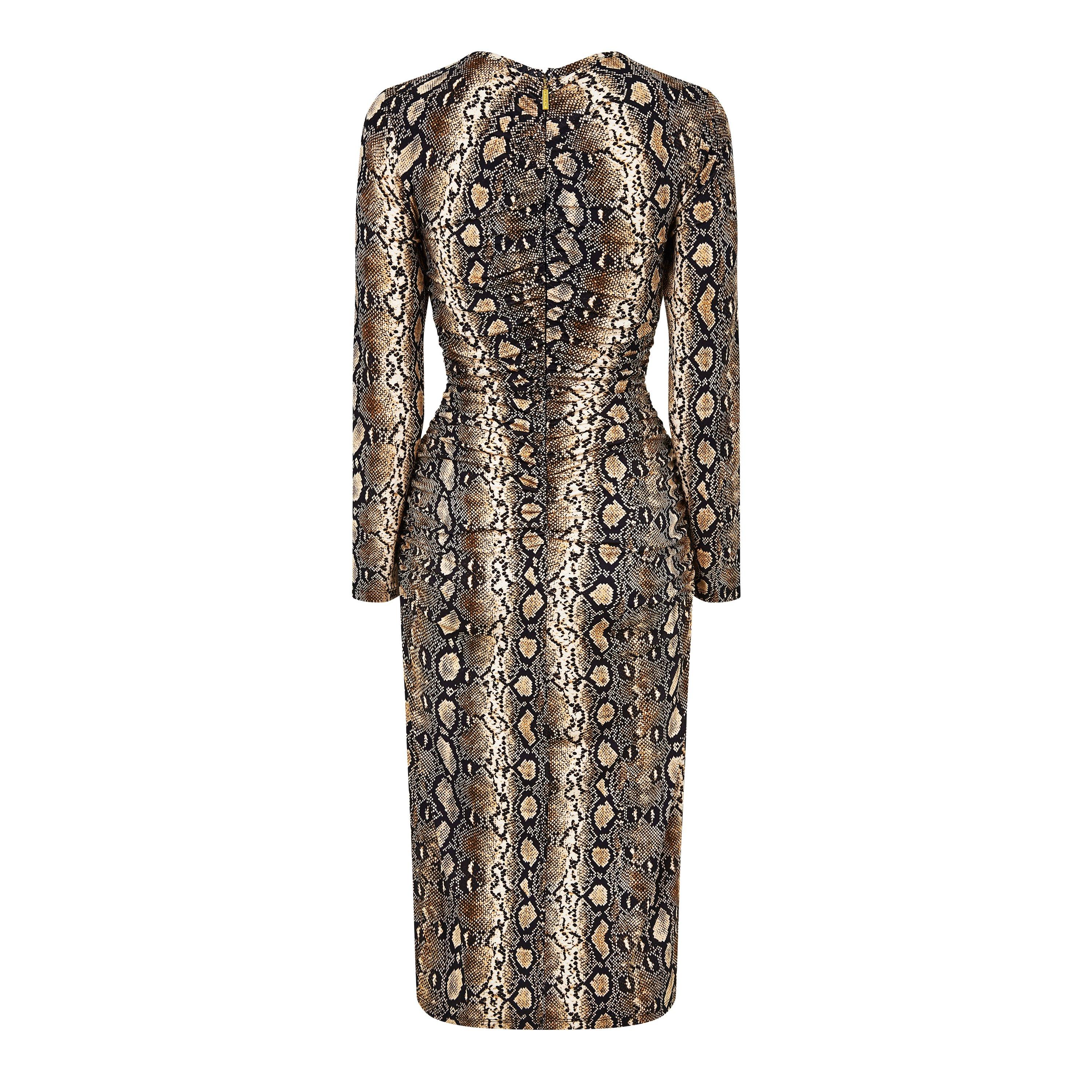 BLKBUFF - MICHAEL Michael Kors - Ruched Midi Dress - 5