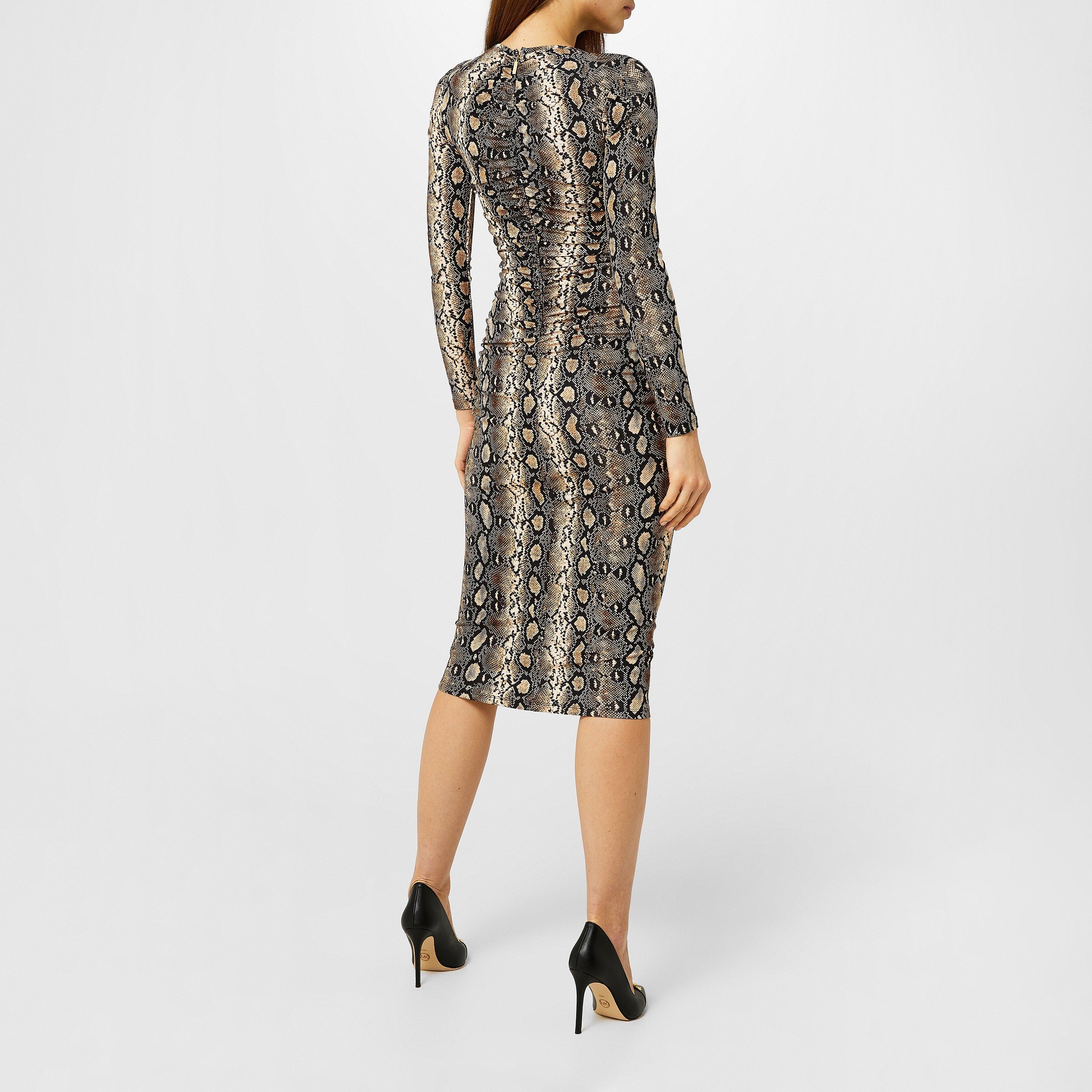 BLKBUFF - MICHAEL Michael Kors - Ruched Midi Dress - 2