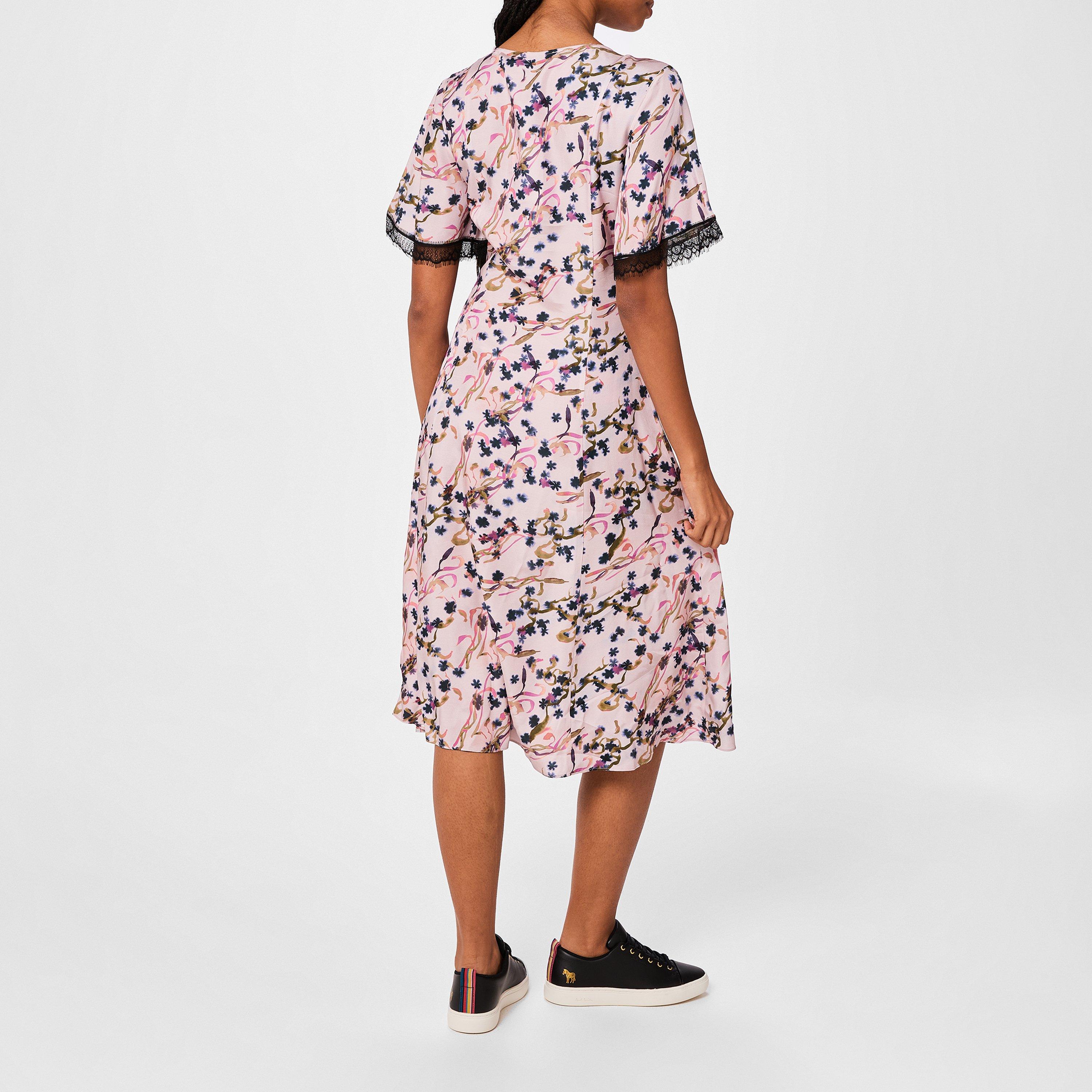 Pinks - PS Paul Smith - Printed Midi Dress - 3