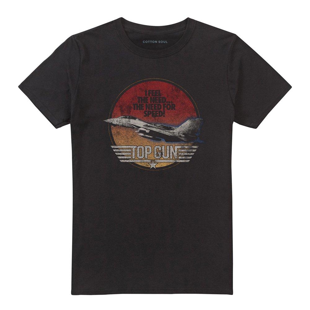 Black - Top Gun - Fighter Cotton T-Shirt - 4