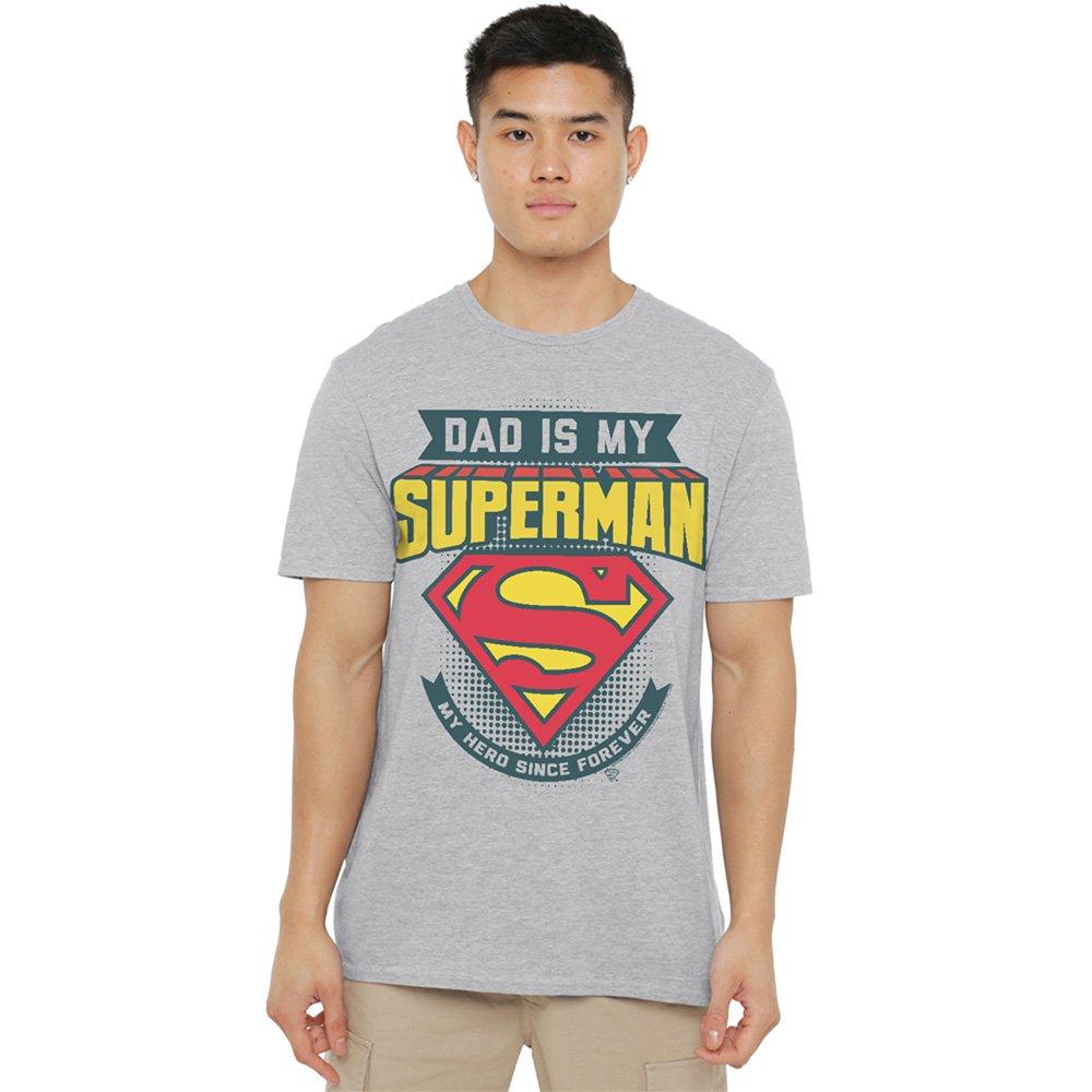 Light Grey - DC Comics - Superman My Dad Is Superman FatherS Day T-Shirt - 1