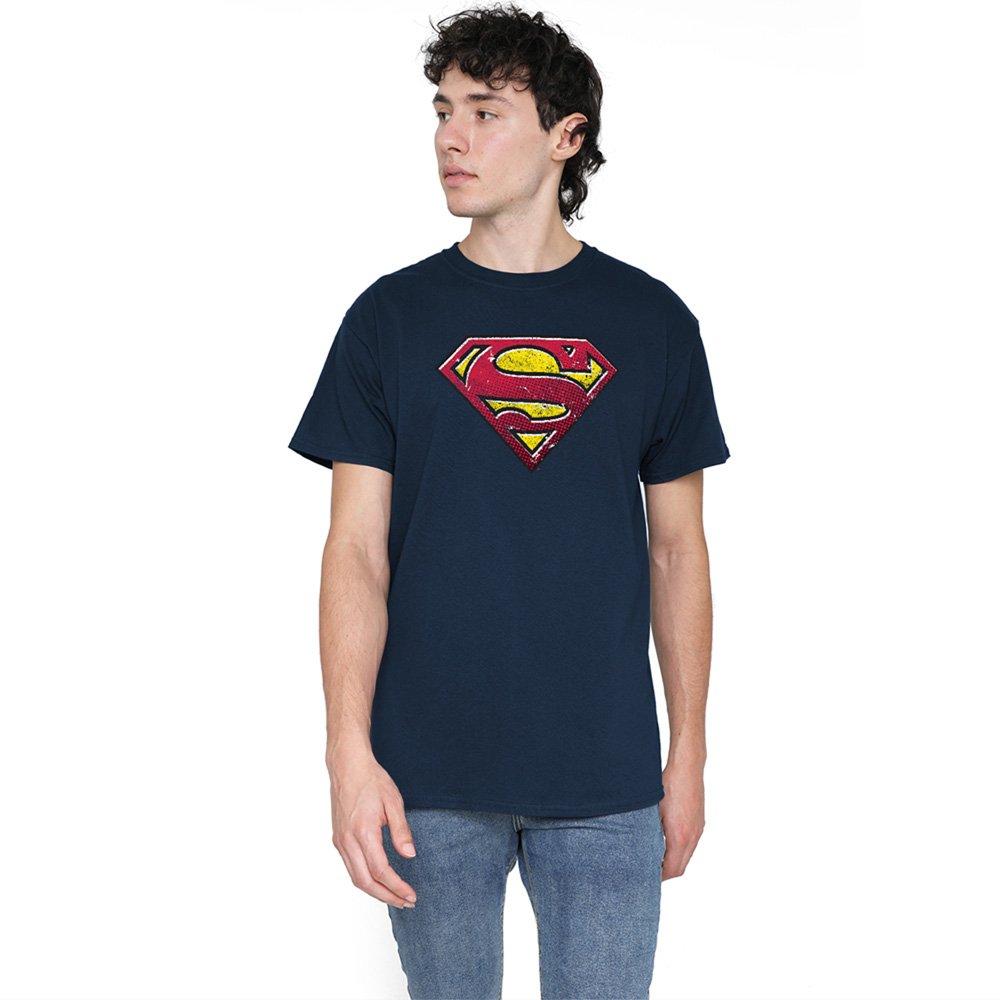 Navy - DC Comics - Superman Pop Logo T-Shirt - 1