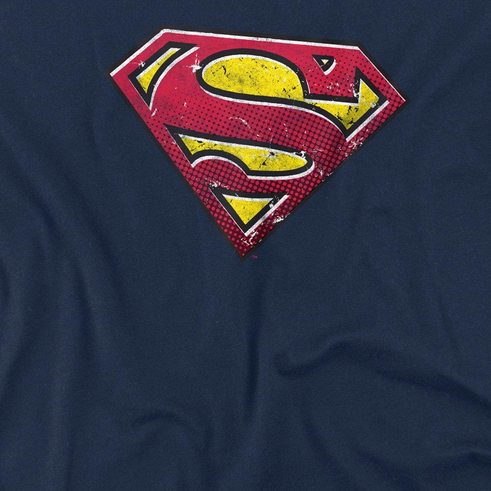 Navy - DC Comics - Superman Pop Logo T-Shirt - 2