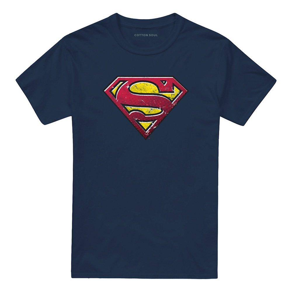 Navy - DC Comics - Superman Pop Logo T-Shirt - 4