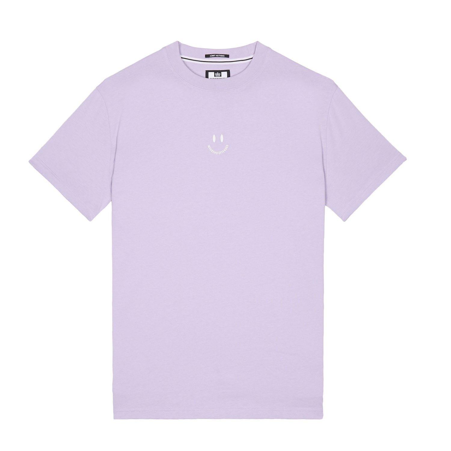 Purple - Weekend Offender - Smile Graphic T-Shirt - 3