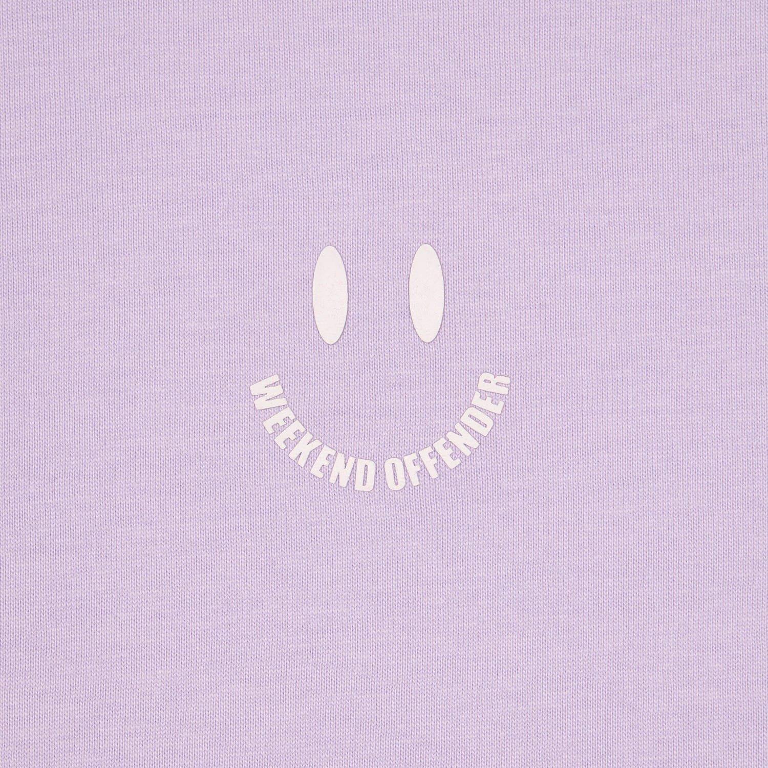 Purple - Weekend Offender - Smile Graphic T-Shirt - 4