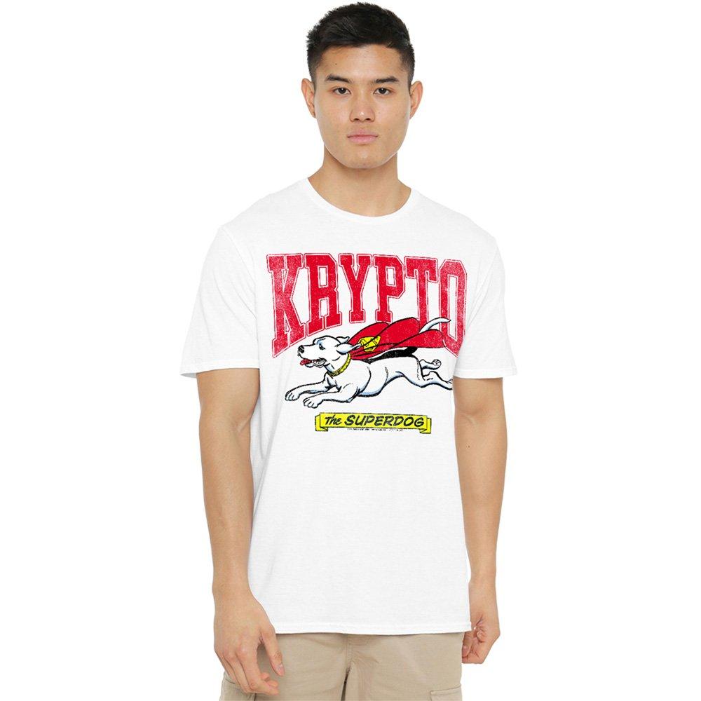 White - DC Comics - Krypto The Superdog T-Shirt White - 1
