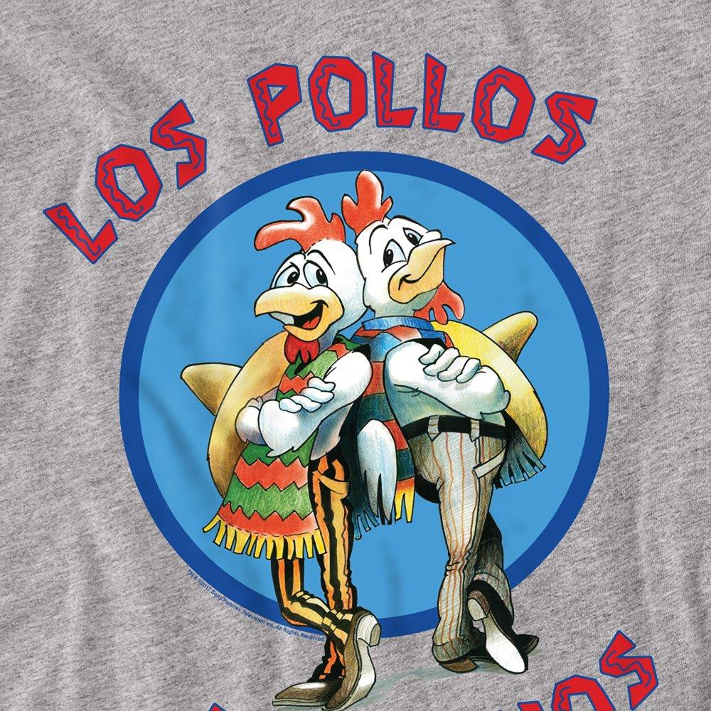 Grey - Breaking Bad - Breaking Bad Los Pollos Hermanos Long Sleeve T-Shi - 2