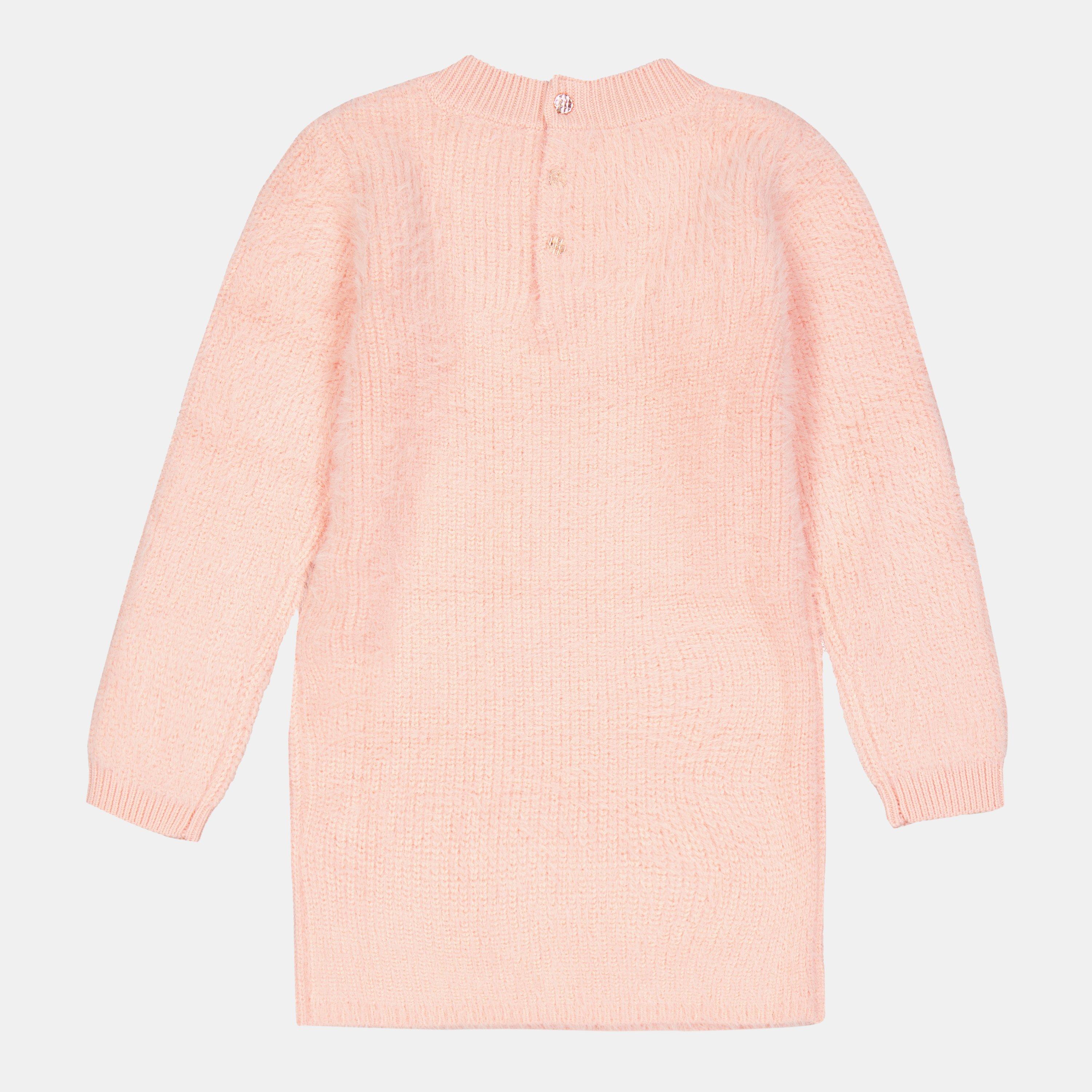 Pale Pink - Carrement Beau - Kids' A-Line Dress - 2