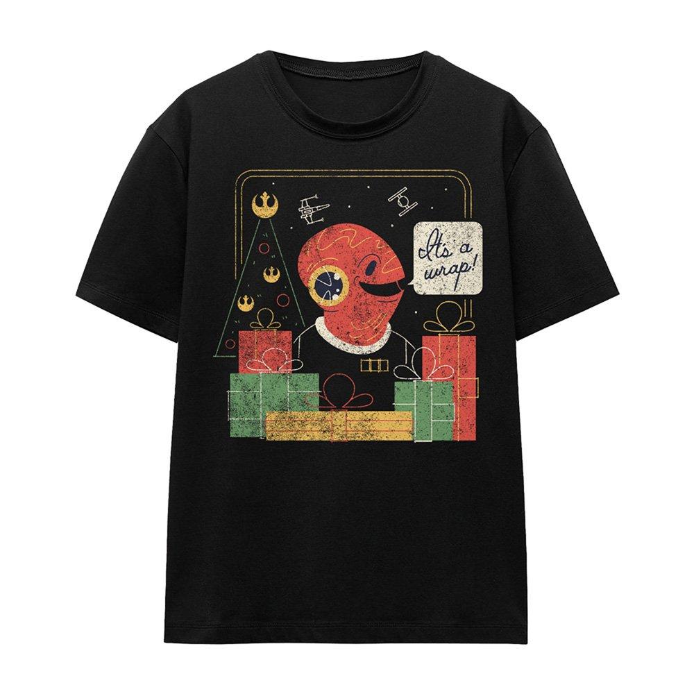 Black - Disney - Star Wars Retro Christmas Admiral Ackbar Wrap Trap - 4