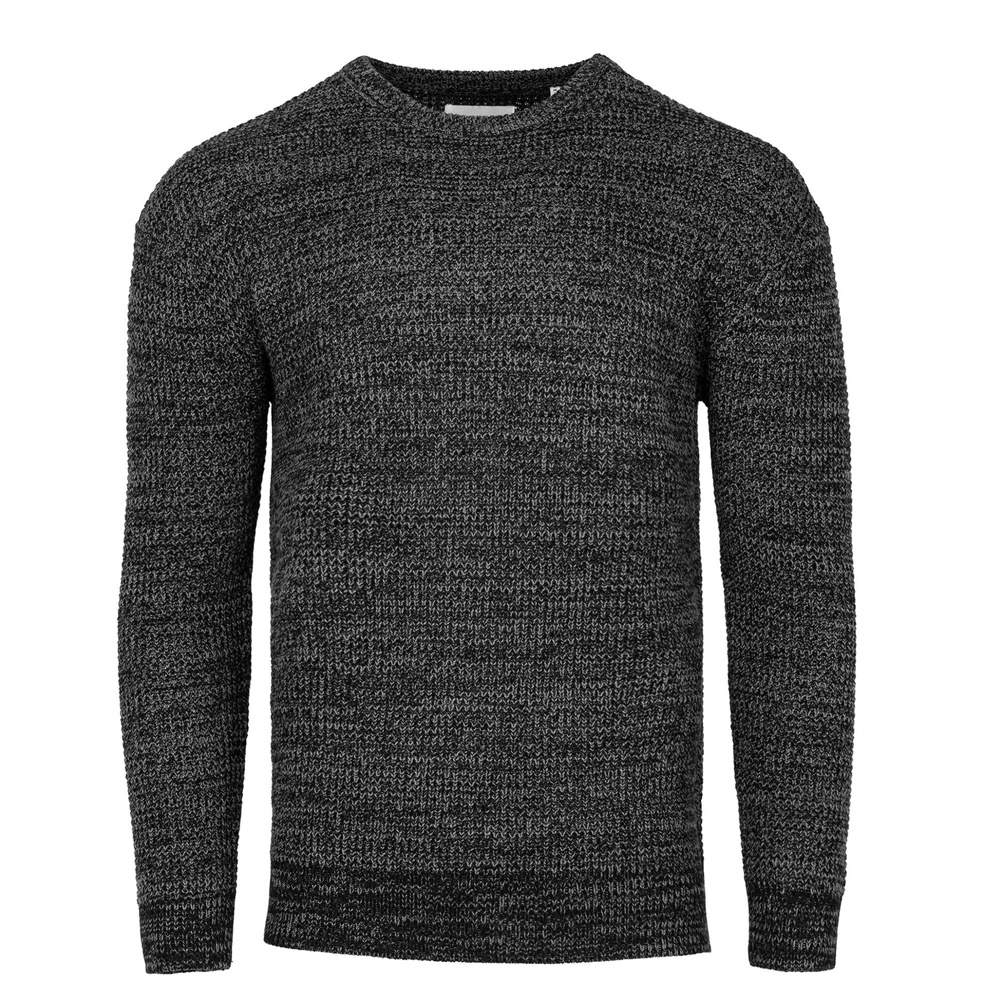 Firetrap Men's Classic Crew Neck Knitwear - Black - M