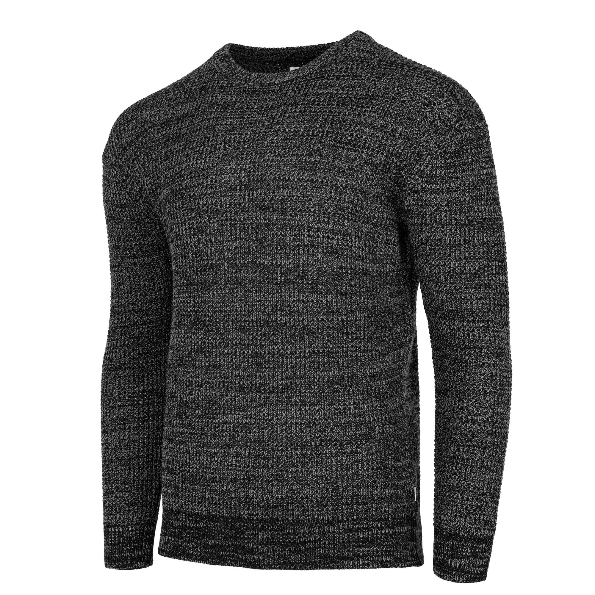 Black - Firetrap - Classic Crew Neck Knitwear Men - 7