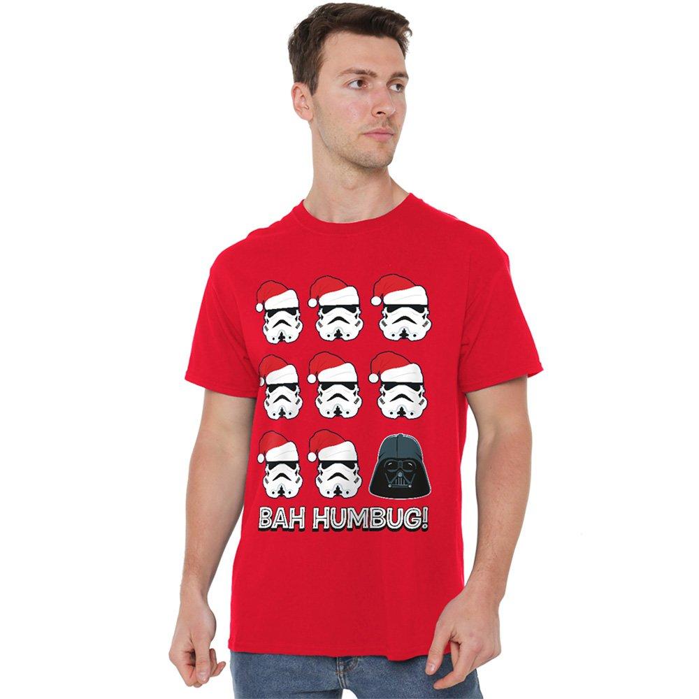 Red - Star Wars - Star Wars Empire Bah Humbug T-Shirt Red - 1