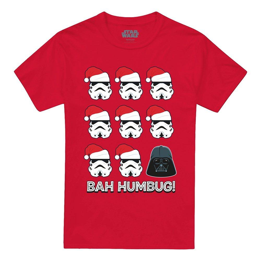 Red - Star Wars - Star Wars Empire Bah Humbug T-Shirt Red - 4