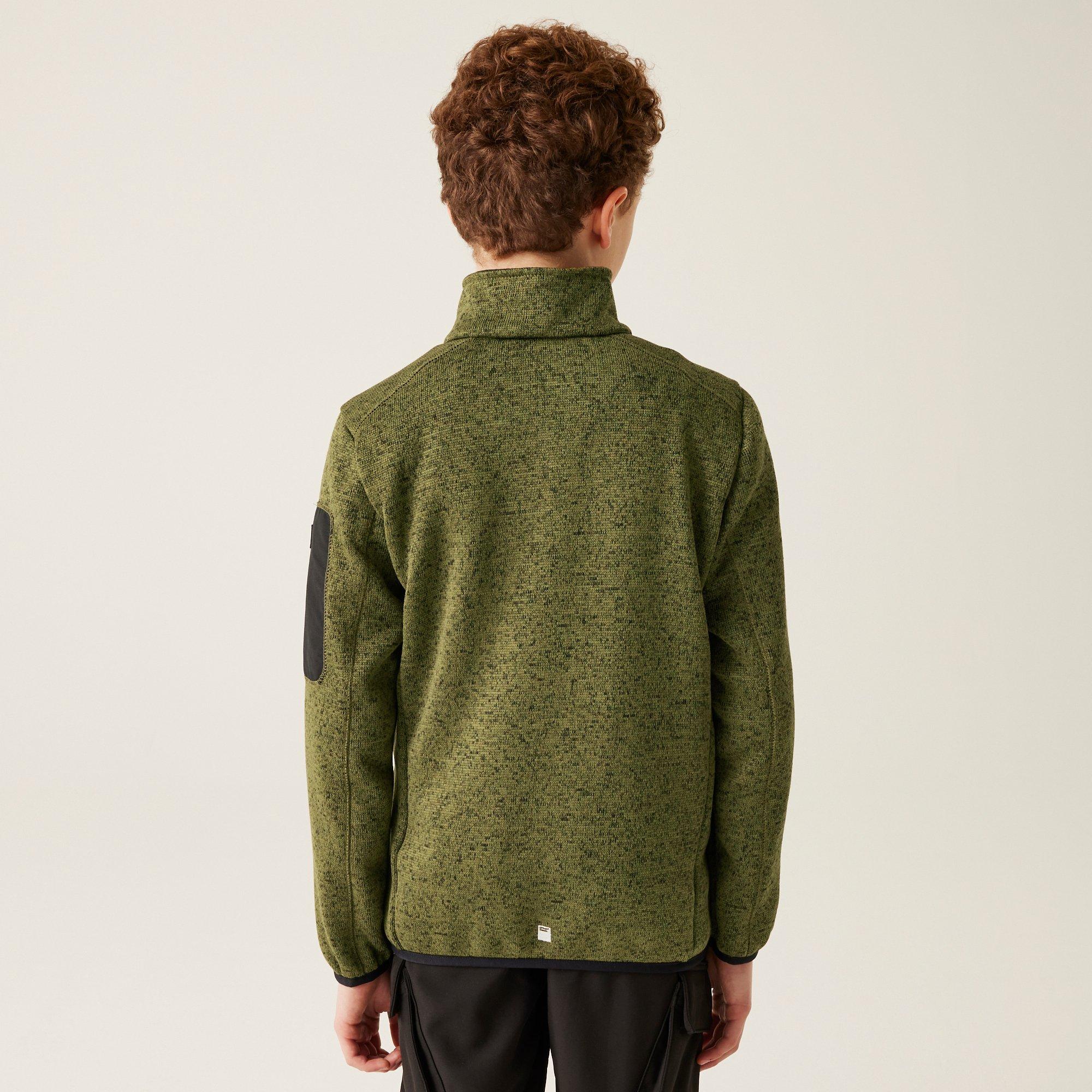 NephGrn(Blk) - Regatta - Kids JuniorNewhil Full Zip Fleece - 2