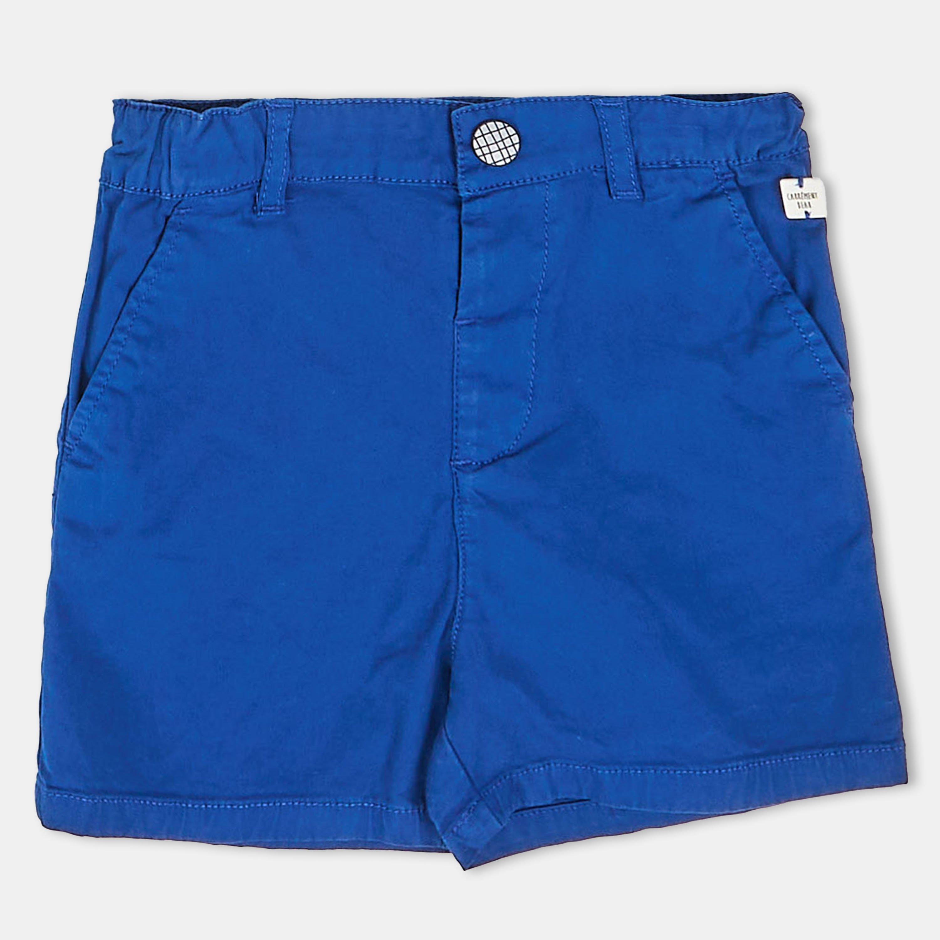 Carrement Beau  Kids' Jersey Jogger Shorts - Blue - 6Y