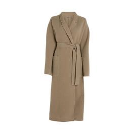 Calvin Klein Midi Wrap Coat