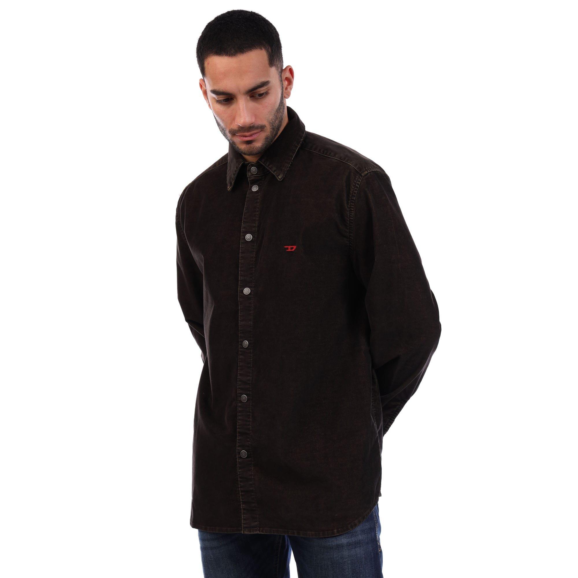 Brown - Diesel - D-Simply Overshirt - 1