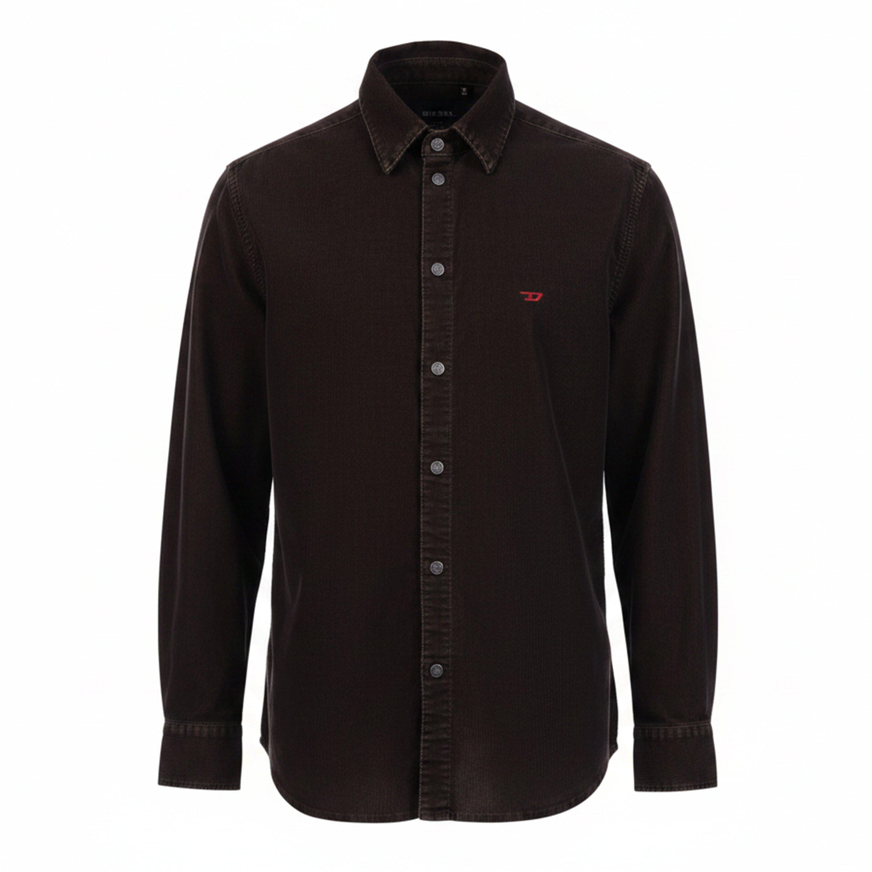 Brown - Diesel - D-Simply Overshirt - 1