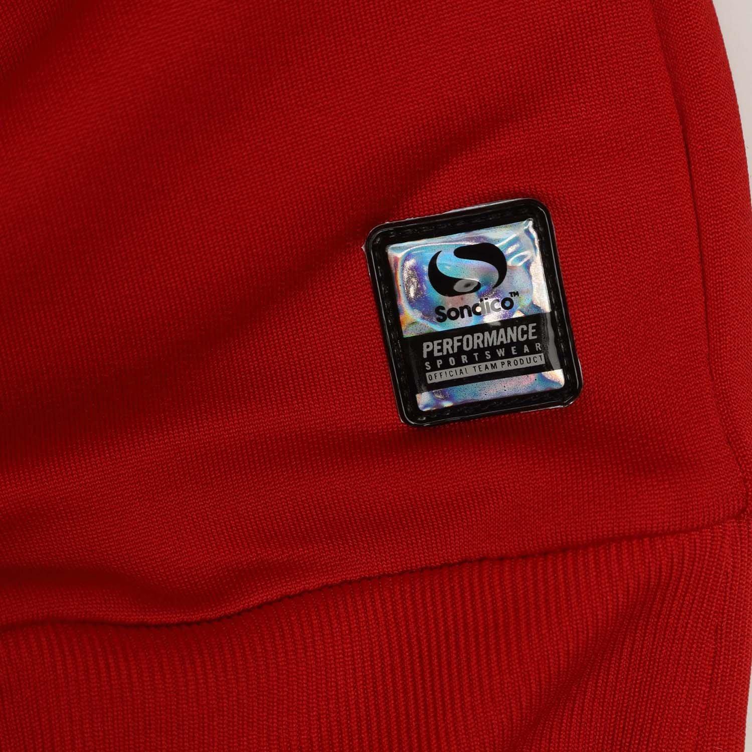 Red/Black - Sondico - Kids' 1/4 Zip Fleece - 4