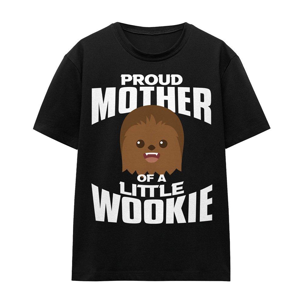 Black - Star Wars - Star Wars Mothers Day Little Wookie T-Shirt Blac - 4