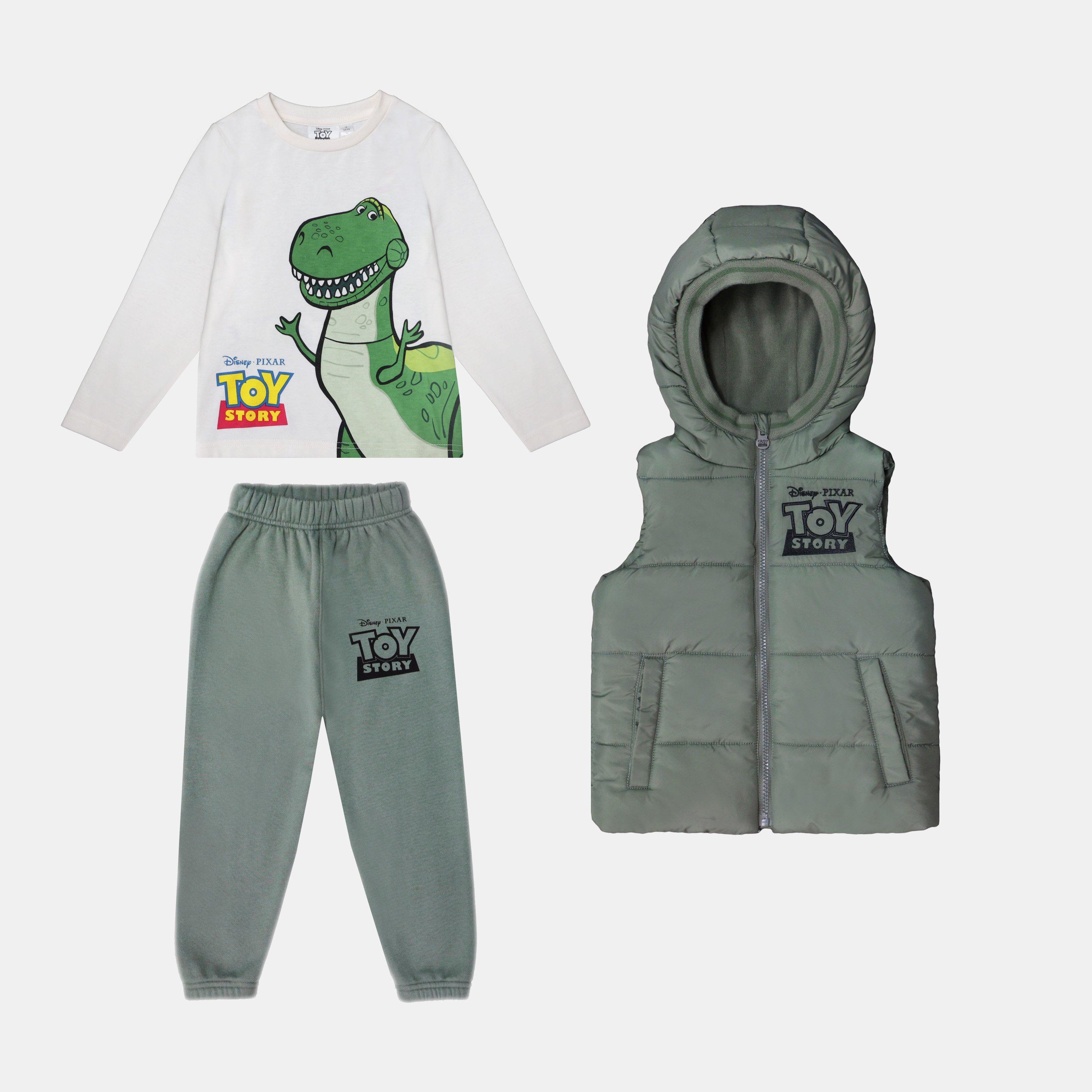 Unisex Kids Disney 3-Piece Fleece-Lined Gilet