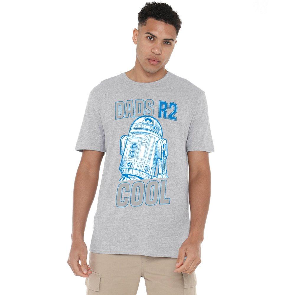 Grey - Star Wars - Star Wars FatherS Day Dads R2 Cool Mens T-Shirt G - 1