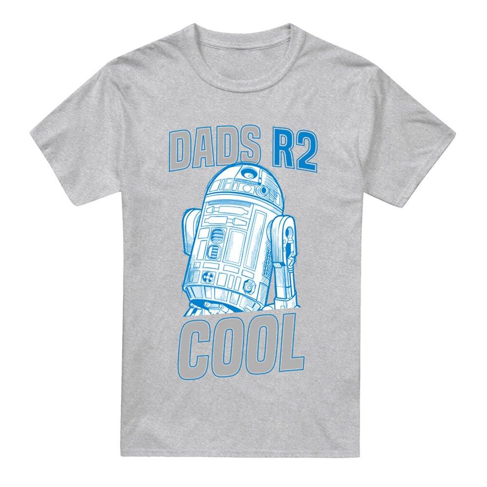Grey - Star Wars - Star Wars FatherS Day Dads R2 Cool Mens T-Shirt G - 4