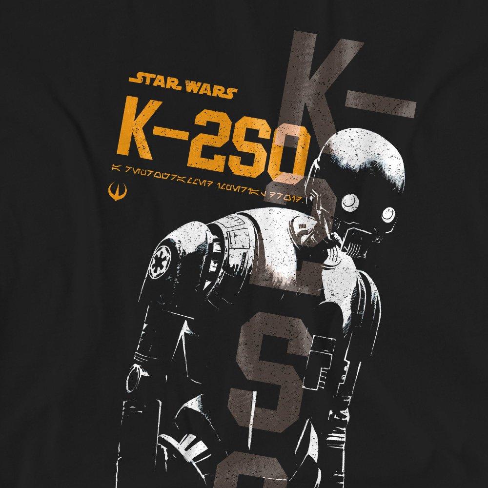 Black - Star Wars - Imperial Droid K-2So T-Shirt Black - 2
