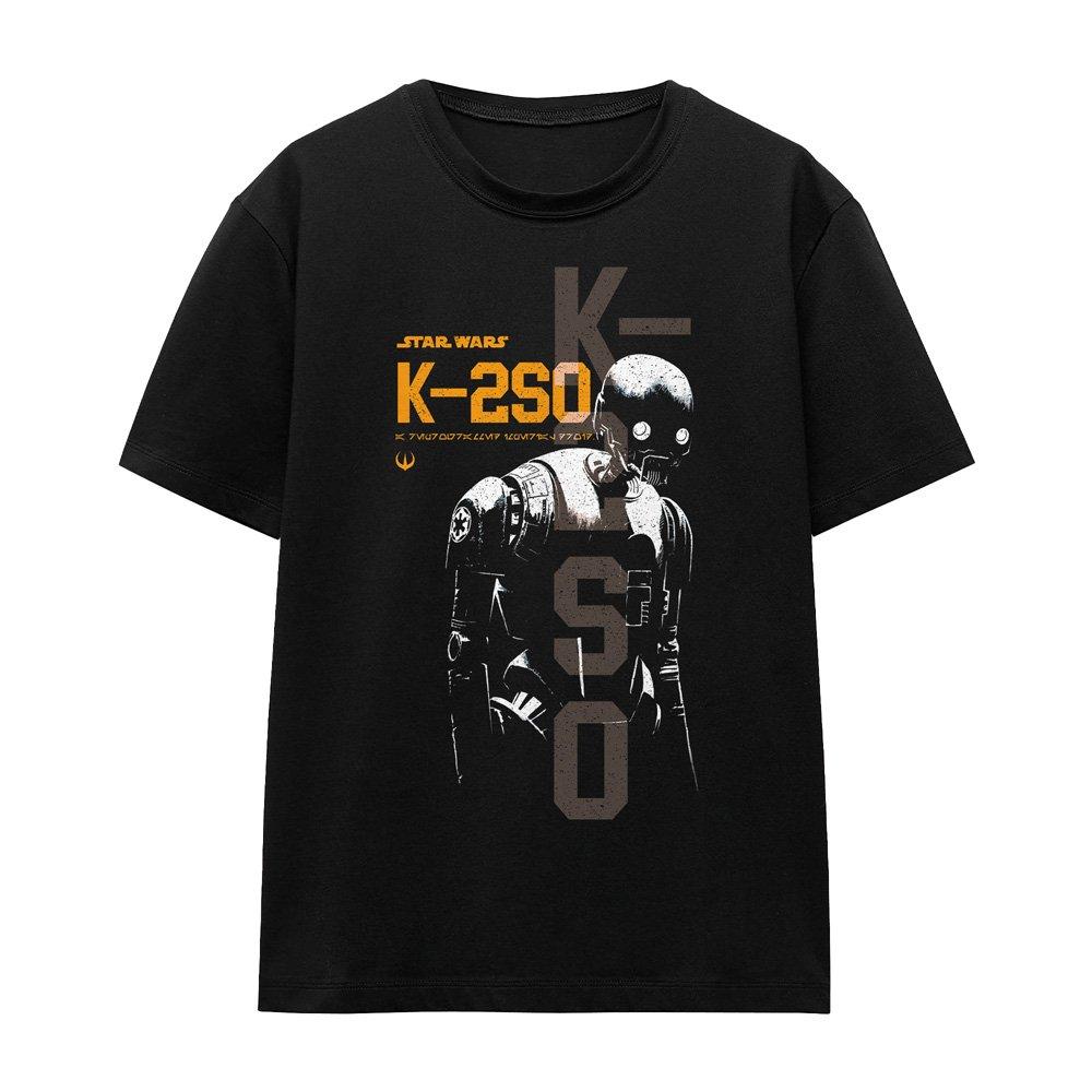 Black - Star Wars - Imperial Droid K-2So T-Shirt Black - 4