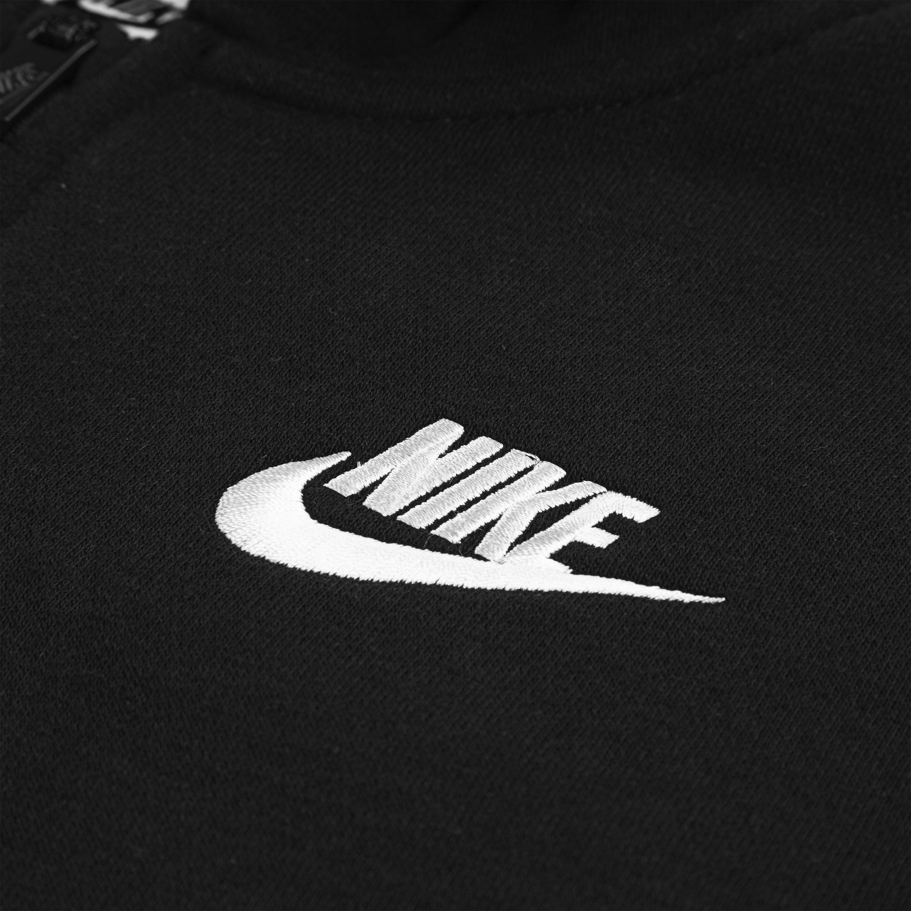 Black - Nike - Kids' Full Zip Hoodie - 3