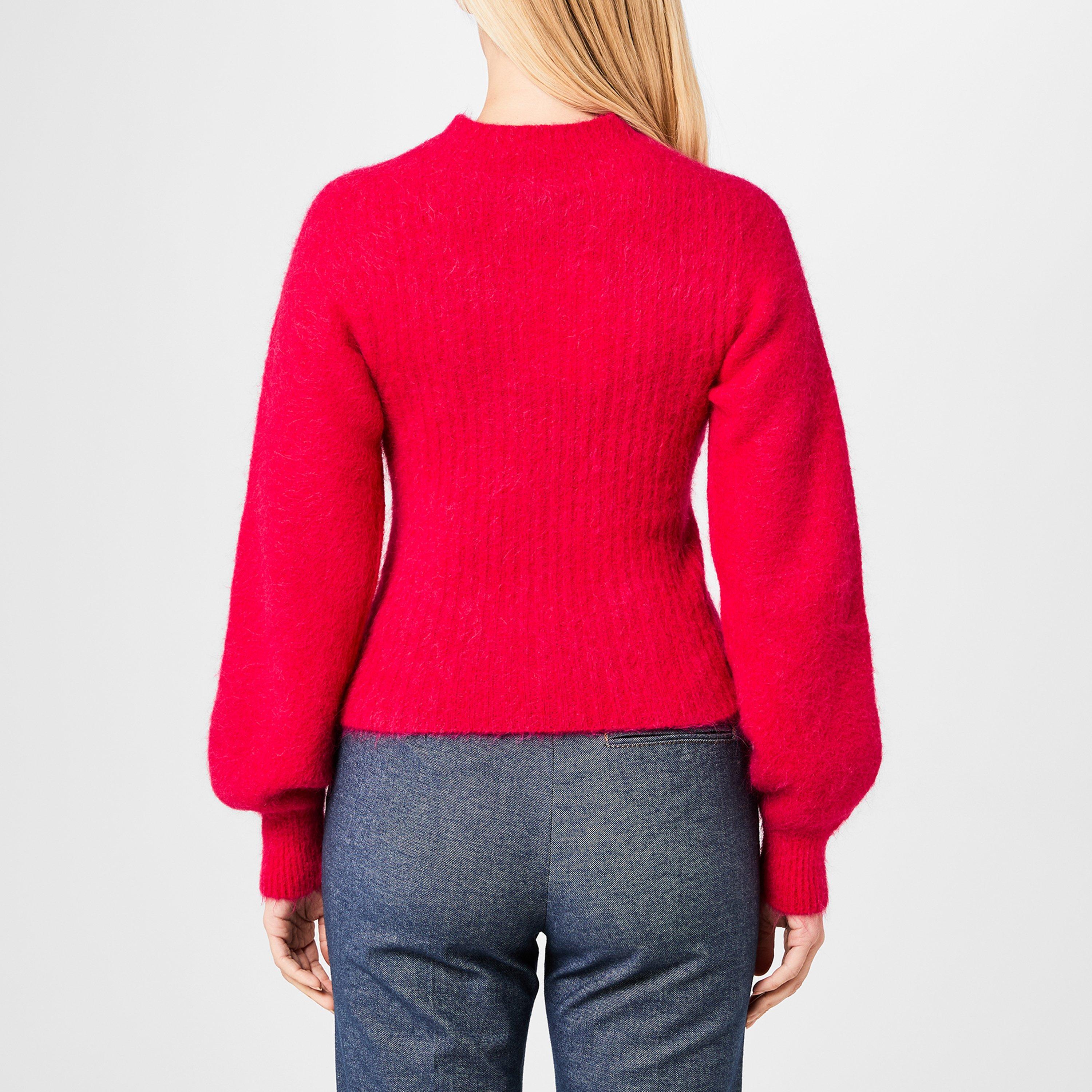 Fuschia - Marella - Women's Kristin Crew Neck Jumper - 3