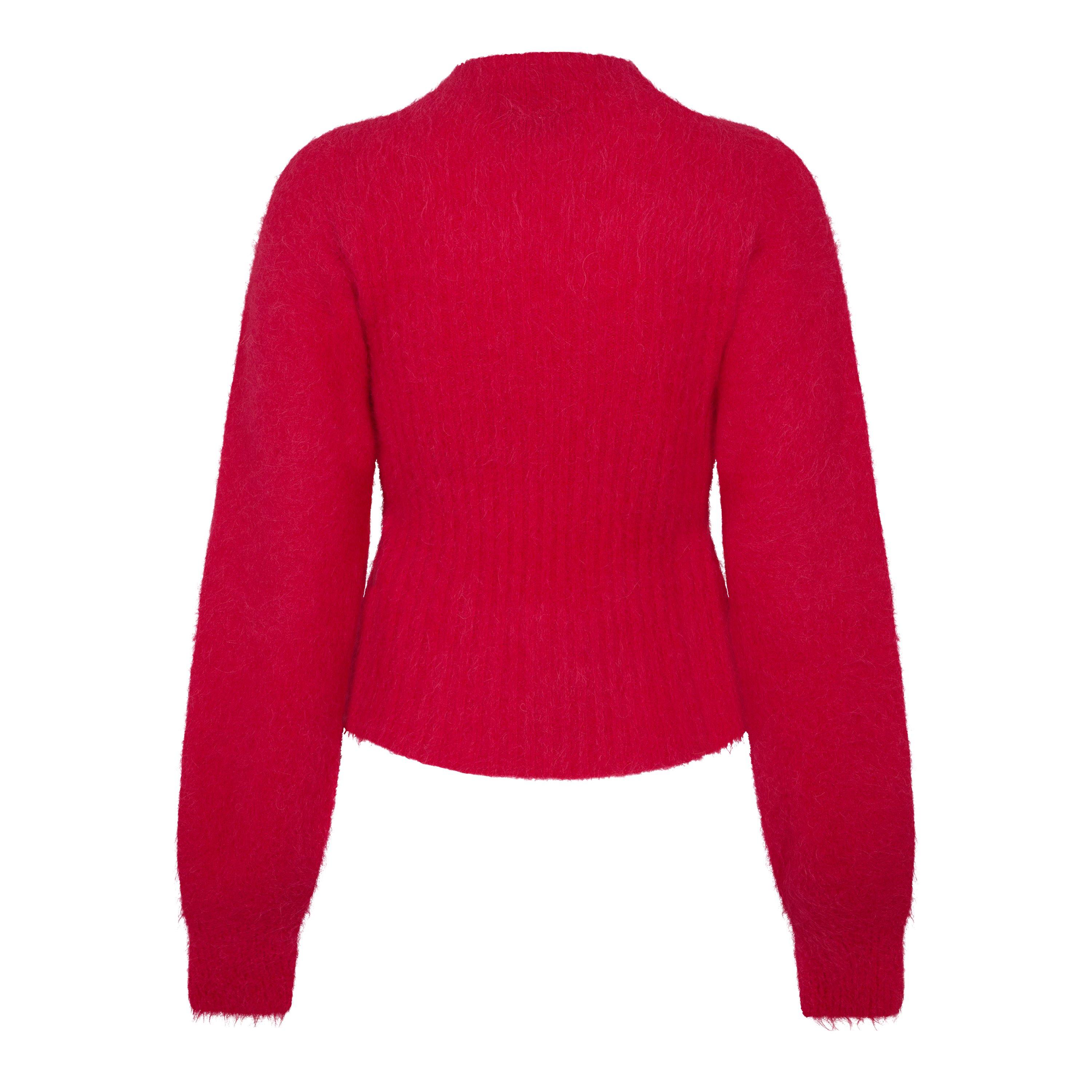 Fuschia - Marella - Women's Kristin Crew Neck Jumper - 5
