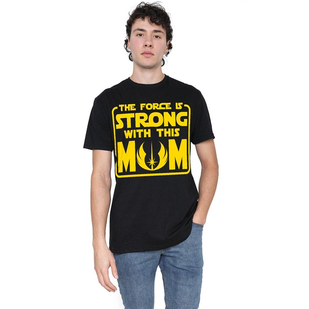 Black - Star Wars - Star Wars MotherS Day Force Is Strong With Mom T- - 1