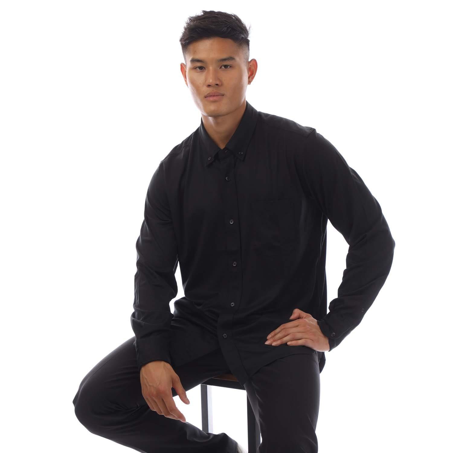 Black - Tom Ford - Silk Cotton Blend Button Down Shirt - 4