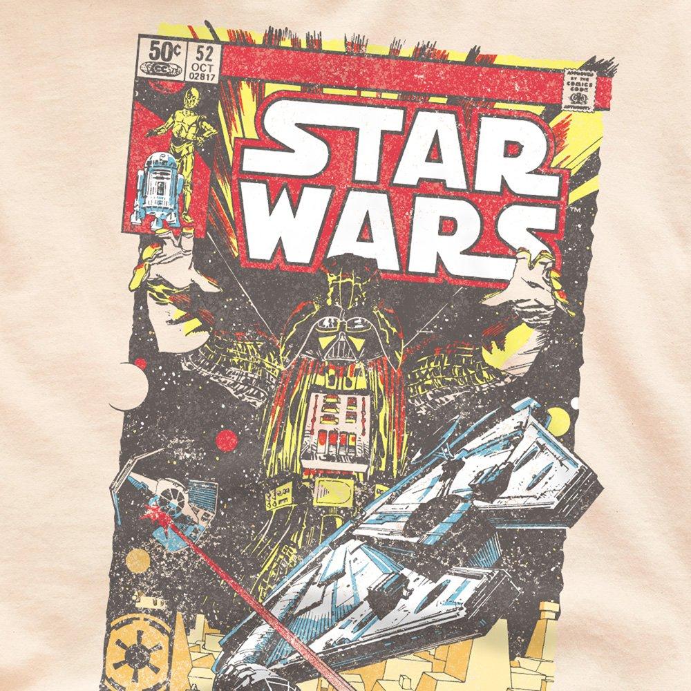Beige - Star Wars - Star Wars Flea Market Retro Comic Cover T-Shirt N - 2