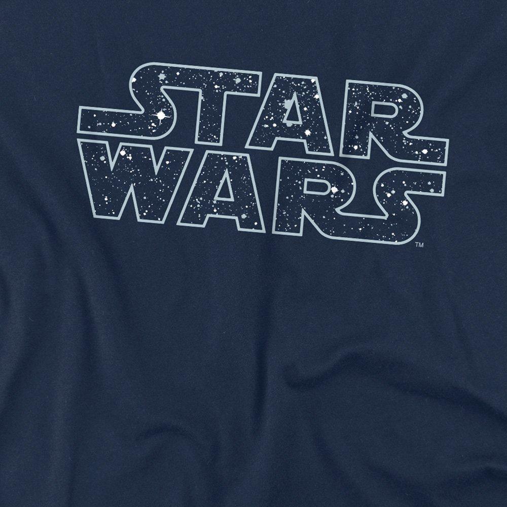 Navy - Star Wars - Star Wars Starry Logo T-Shirt Navy - 2