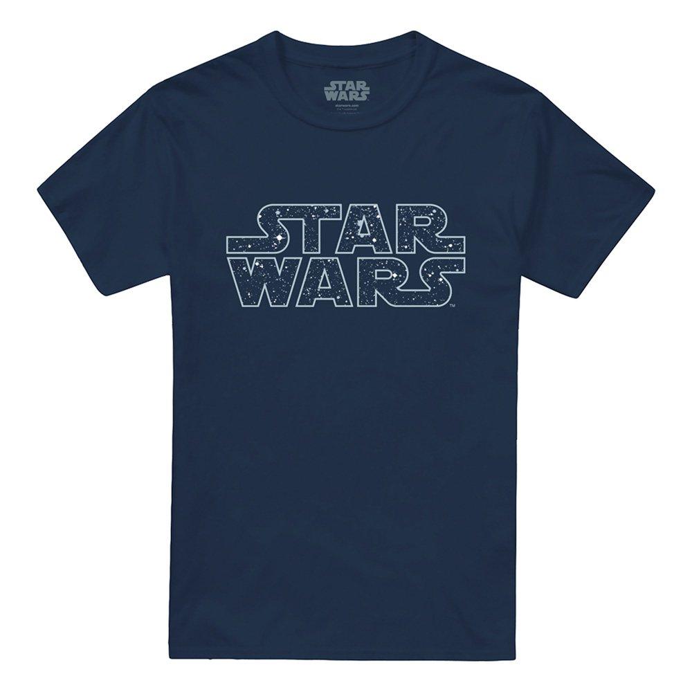 Navy - Star Wars - Star Wars Starry Logo T-Shirt Navy - 4