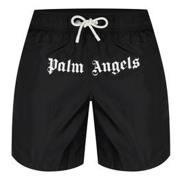 Palm Angels Logo Swim Shorts