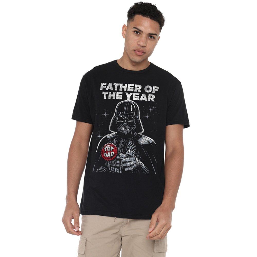 Black - Star Wars - Star Wars FatherS Day Father Vader Mens T-Shirt B - 1