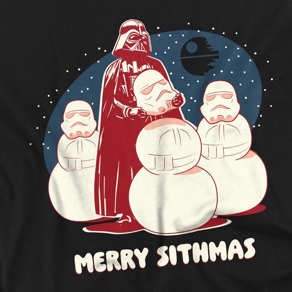 Black - Star Wars - Star Wars Darth Vader Merry Sithmas Christmas T-Sh - 2