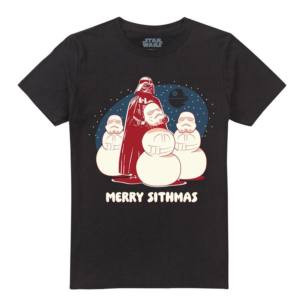 Black - Star Wars - Star Wars Darth Vader Merry Sithmas Christmas T-Sh - 4